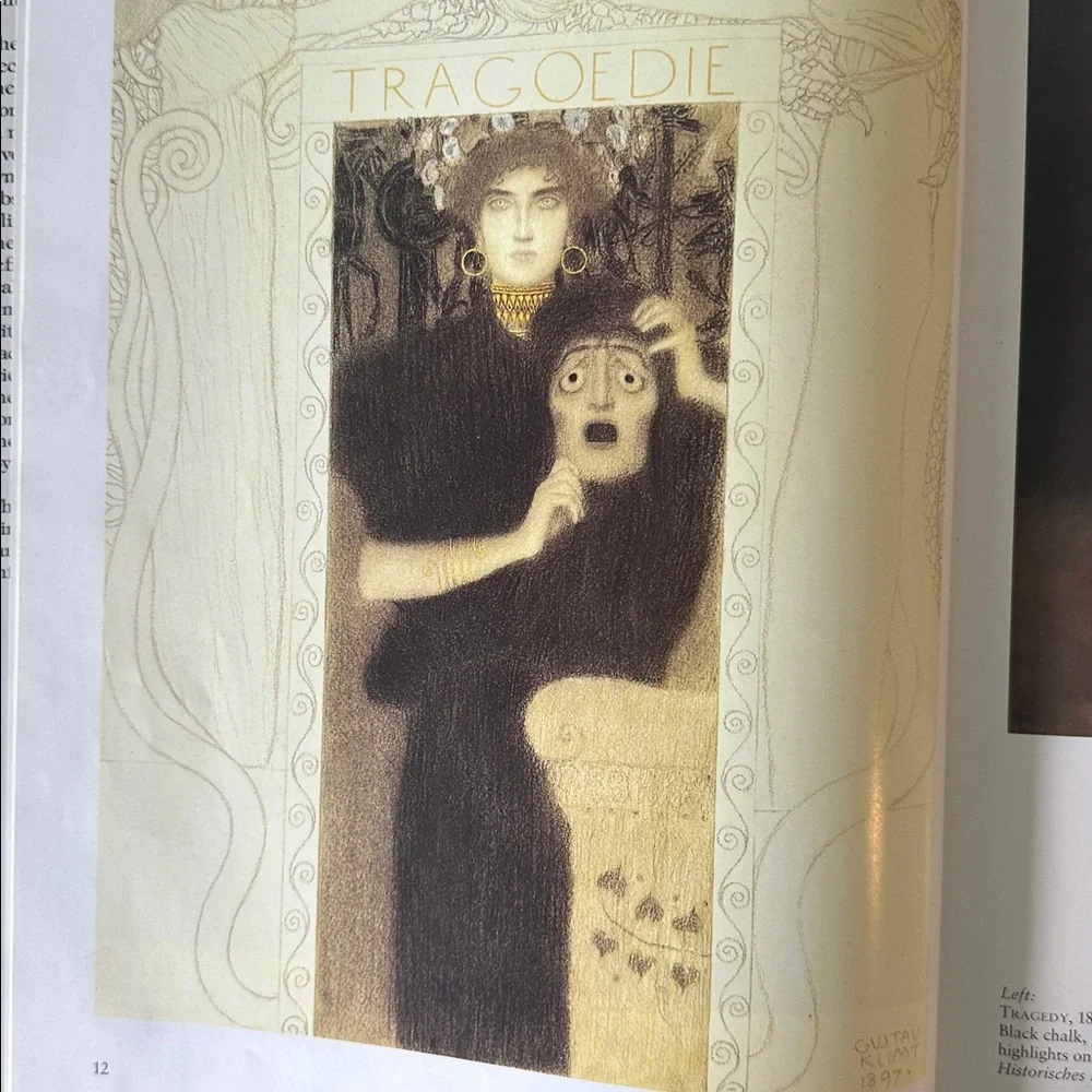 Hardback Klimt Book art Book Prints